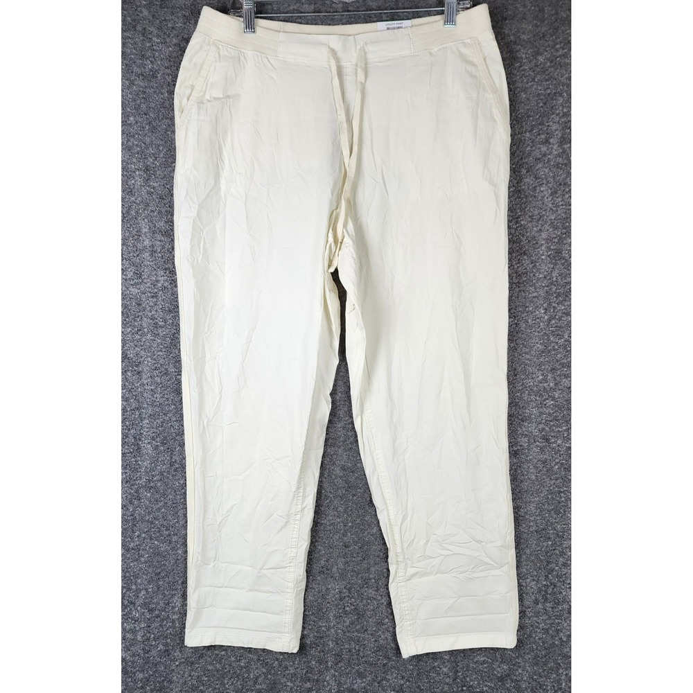 Style & Co Utility Pant Womens L 100142042MS Shiitake Mid Rise Comfort Waist NEW